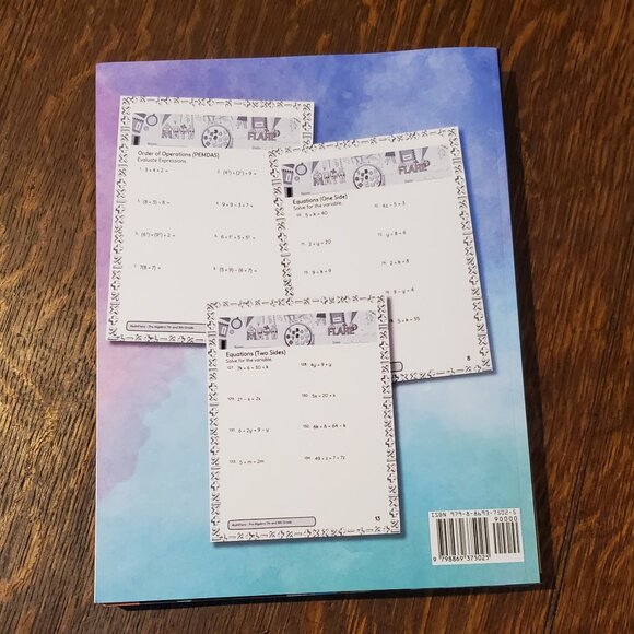Set of 3 Math Workbooks 8th Grade Pre-Algebra - Picture 4 of 10